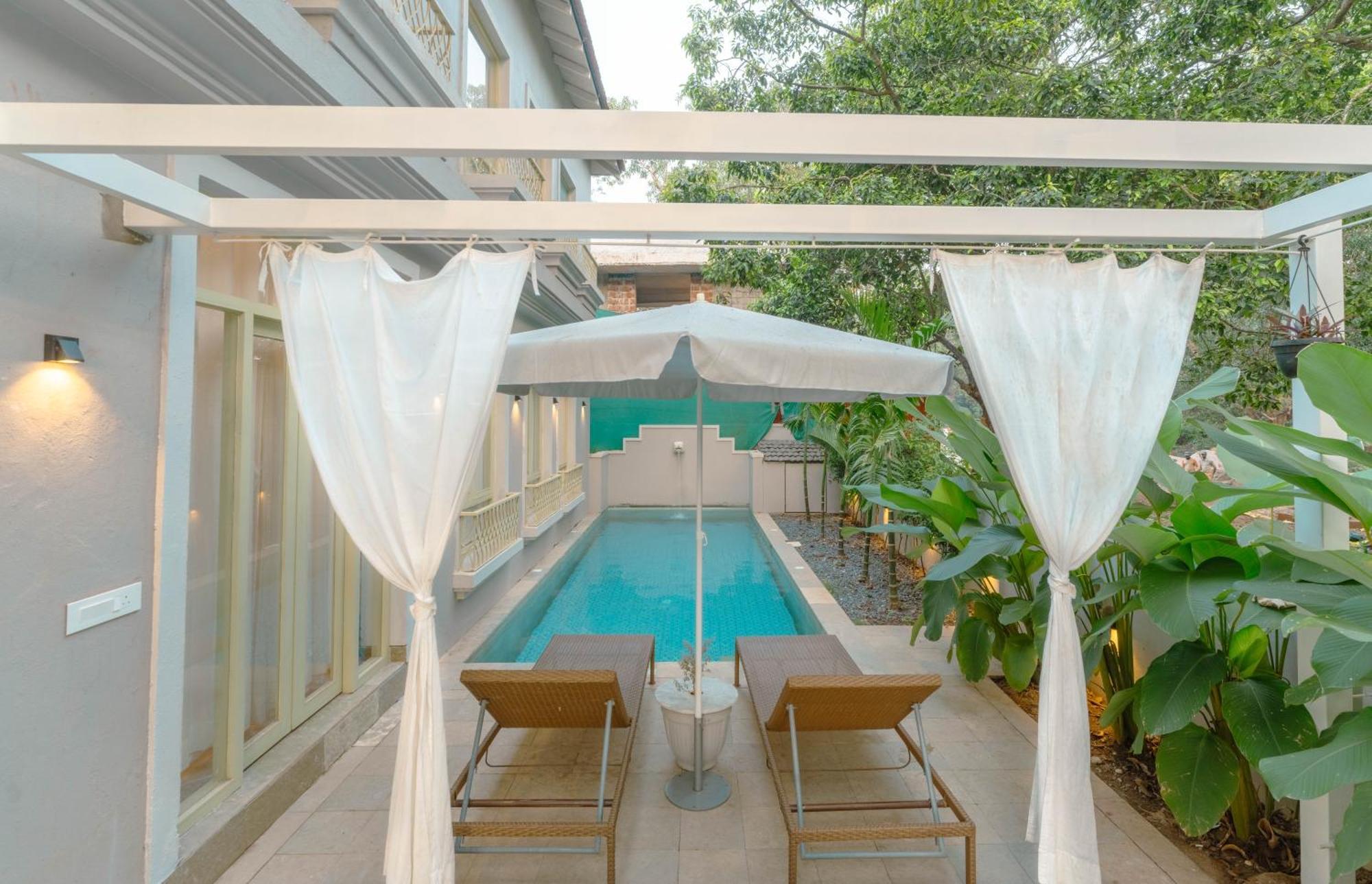 Barcelona Villas At Love Story Siolim- 3Bhk Private Pool Villas Exterior foto