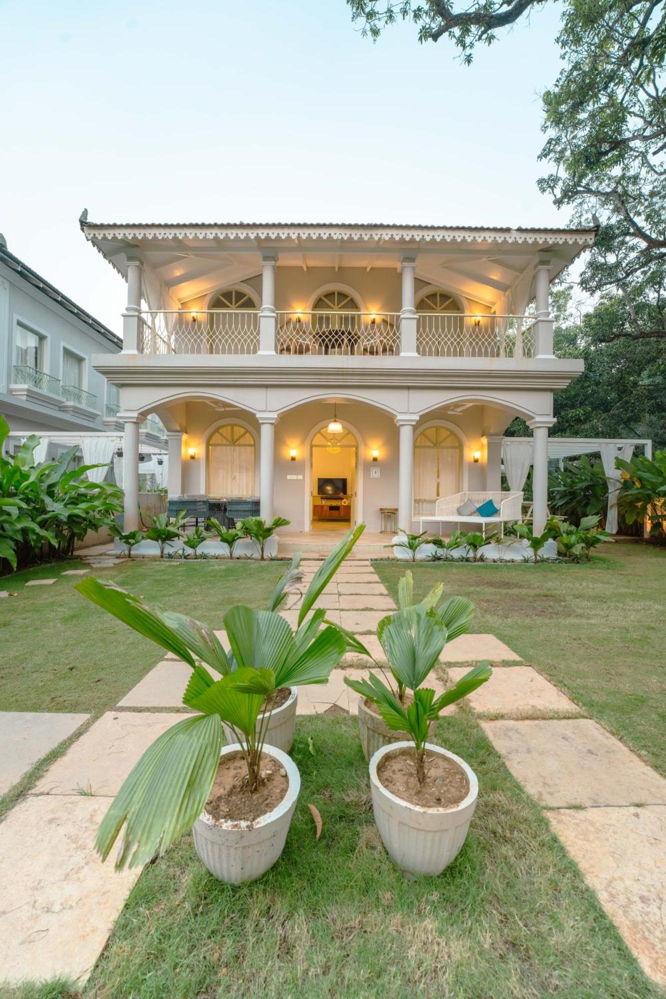 Barcelona Villas At Love Story Siolim- 3Bhk Private Pool Villas Exterior foto